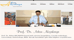 Desktop Screenshot of ademakcakaya.com